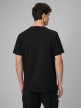 mini: Męski t-shirt z nadrukiem 4F 4FRSS26TTSHM3810 - czarny (4)