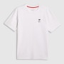 mini: Męski t-shirt z nadrukiem 4F 4FRSS26TTSHM3818 - biały (7)