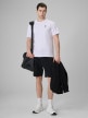 mini: Męski t-shirt z nadrukiem 4F 4FRSS26TTSHM3818 - biały (2)