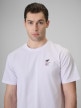 mini: Męski t-shirt z nadrukiem 4F 4FRSS26TTSHM3818 - biały (3)