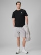 mini: Męski t-shirt z nadrukiem 4F 4FRSS26TTSHM3818 - czarny (2)