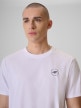 mini: Męski t-shirt z nadrukiem 4F 4FRSS26TTSHM3873 - biały (3)