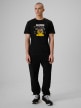 mini: Męski t-shirt z nadrukiem 4F 4FRSS26TTSHM3874 - czarny (2)
