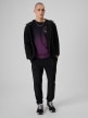 mini: Męski t-shirt z nadrukiem 4F 4FRSS26TTSHM3877 - czarny (2)
