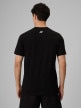 mini: Męski t-shirt z nadrukiem 4F 4FRSS26TTSHM3976 - czarny (4)