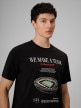 mini: Męski t-shirt z nadrukiem 4F 4FRSS26TTSHM3976 - czarny (3)