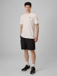 mini: Męski t-shirt z nadrukiem 4F 4FRSS26TTSHM3977 - biały (2)