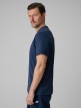 mini: Męski t-shirt z nadrukiem 4F 4FRSS26TTSHM3989 - granatowy (3)