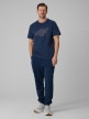 mini: Męski t-shirt z nadrukiem 4F 4FRSS26TTSHM3989 - granatowy (5)