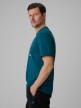 mini: Męski t-shirt z nadrukiem 4F 4FRSS26TTSHM3989 - turkusowy (3)