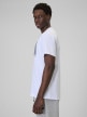 mini: Męski t-shirt z nadrukiem 4F 4FRSS26TTSHM3991 - biały (3)