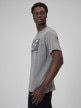 mini: Męski t-shirt z nadrukiem 4F 4FRSS26TTSHM3991 - szary (3)