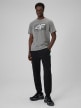 mini: Męski t-shirt z nadrukiem 4F 4FRSS26TTSHM3991 - szary (2)