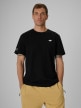 mini: Męski t-shirt z nadrukiem 4F 4FRSS26TTSHM3994 - czarny (1)