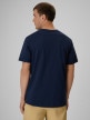 mini: Męski t-shirt z nadrukiem 4F 4FRSS26TTSHM3994 - granatowy (4)