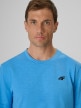mini: Męski t-shirt z nadrukiem 4F 4FRSS26TTSHM3994 - niebieski (3)