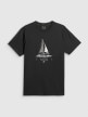 mini: Męski t-shirt z nadrukiem 4F 4FRSS26TTSHM3996 - czarny (5)