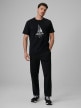 mini: Męski t-shirt z nadrukiem 4F 4FRSS26TTSHM3996 - czarny (2)