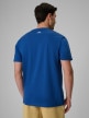 mini: Męski t-shirt z nadrukiem 4F 4FRSS26TTSHM3996 - niebieski (4)