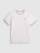 mini: Męski t-shirt z nadrukiem 4F 4FRSS26TTSHM3997 - biały (5)