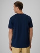 mini: Męski t-shirt z nadrukiem 4F 4FRSS26TTSHM3997 - granatowy (4)