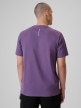 mini: Męski t-shirt z nadrukiem 4F 4FRSS26TTSHM4000 - fioletowy (4)