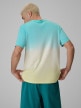mini: Męski t-shirt z nadrukiem 4F 4FRSS26TTSHM4033 - turkusowy (4)