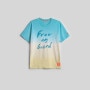 mini: Męski t-shirt z nadrukiem 4F 4FRSS26TTSHM4033 - turkusowy (8)