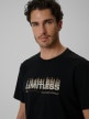 mini: Męski t-shirt z nadrukiem 4F 4FRSS26TTSHM4227 - czarny (3)