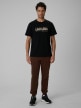 mini: Męski t-shirt z nadrukiem 4F 4FRSS26TTSHM4227 - czarny (2)