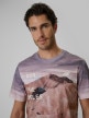 mini: Męski t-shirt z nadrukiem 4F 4FRSS26TTSHM4229 - multikolor (3)