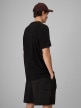 mini: Męski t-shirt z nadrukiem 4F 4FRSS26TTSHM4236 - czarny (4)