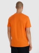 mini: Męski t-shirt z nadrukiem 4F 4FWAW25TTSHM2372 - pomarańczowy (5)