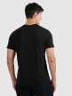 mini: Męski t-shirt z nadrukiem 4F 4FWAW25TTSHM3122 - czarny (6)