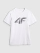 mini: Męski t-shirt z nadrukiem 4F 4FWMM00TTSHM2257 - biały (13)
