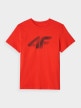 mini: Męski t-shirt z nadrukiem 4F 4FWMM00TTSHM2257 - czerwony (5)