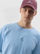 mini: Męski t-shirt z nadrukiem 4F 4FWSS24TTSHM1287 – niebieski (2)