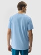 mini: Męski t-shirt z nadrukiem 4F 4FWSS24TTSHM1289 - niebieski (3)