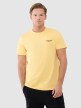 mini: Męski t-shirt z nadrukiem 4F 4FWSS25TTSHM1974 - żółty (2)