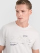 mini: Męski t-shirt z nadrukiem 4F 4FWSS25TTSHM1982 - szary (3)