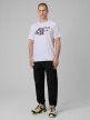mini: Męski t-shirt z nadrukiem 4F 4FWSS26TTSHM2659 - biały (5)