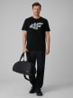 mini: Męski t-shirt z nadrukiem 4F 4FWSS26TTSHM2659 - czarny (2)