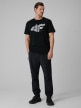 mini: Męski t-shirt z nadrukiem 4F 4FWSS26TTSHM2659 - czarny (5)