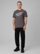 mini: Męski t-shirt z nadrukiem 4F 4FWSS26TTSHM2659 - szary (6)