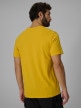 mini: Męski t-shirt z nadrukiem 4F 4FWSS26TTSHM2659 - żółty (4)