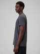 mini: Męski t-shirt z nadrukiem 4F 4FWSS26TTSHM2661 - szary (3)