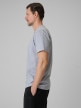 mini: Męski t-shirt z nadrukiem 4F 4FWSS26TTSHM2661 - szary (3)