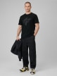 mini: Męski t-shirt z nadrukiem 4F 4FWSS26TTSHM2662 - czarny (2)