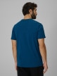 mini: Męski t-shirt z nadrukiem 4F 4FWSS26TTSHM2662 - turkusowy (4)