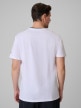mini: Męski t-shirt z nadrukiem 4F 4FWSS26TTSHM2663 - biały (5)